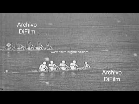 USA wins Men's Four without coxswain M4 - Olympic Games Rome 1960