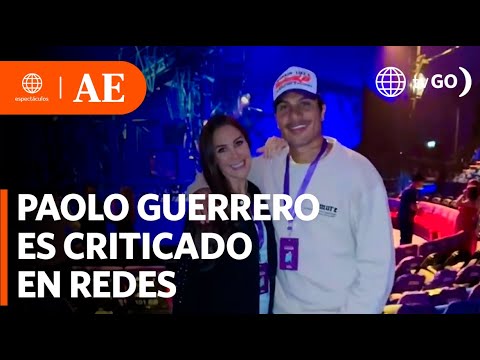 Paolo Guerrero es criticado por publicar foto con novia Ana Paula | América Espectáculos (HOY)