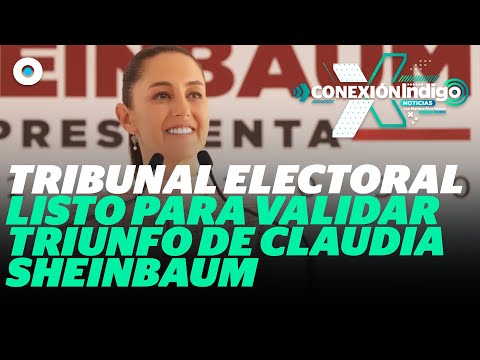 Elección Presidencial: Tribunal Electoral Prevé Validar Victoria de Claudia Sheinbaum | Reporte I…