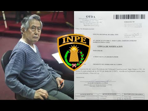 INPE es notificado sobre liberación de Alberto Fujimori