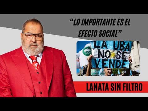 Jorge Lanata sobre los políticos en la marcha universitaria: “Lo importante es el efecto social”