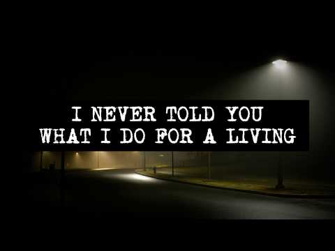 I NEVER TOLD YOU WHAT I DO FOR A LIVING - MY CHEMICAL ROMANCE (Lyric Video)