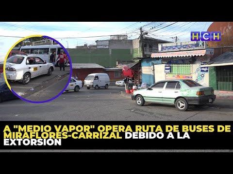 A medio vapor opera ruta de buses de Miraflores-Carrizal debido a la extorsión