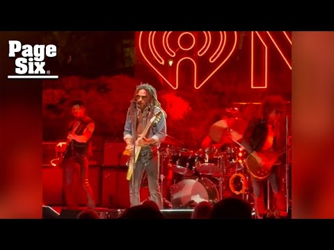 Lenny Kravitz performs legendary songs at star-studded Cannes Lions event