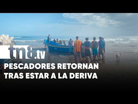 Retornan a sus hogares: La odisea de 5 pescadores en alta mar en Carazo - Nicaragua