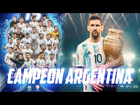 ARGENTINA CAMPEON DE AMERICA | Fútbol Quetzal
