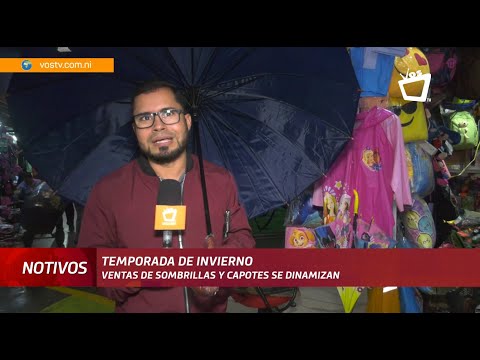 Lluvias estimulan venta de capotes, botas y sombrillas