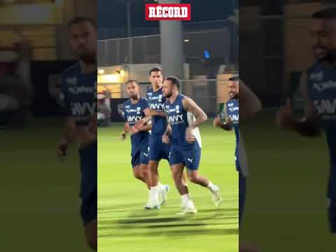 Así fue el REGRESO de NEYMAR a los ENTRENAMIENTOS con el ALhilal de Arabia #neymarjr #alhilal