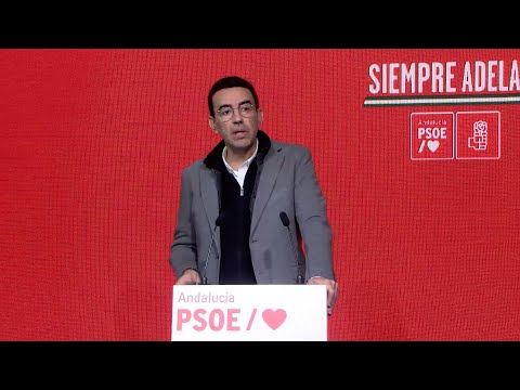 PSOE-A pide a Moreno que comparezca en una ponencia de financiación autonómica del Senado