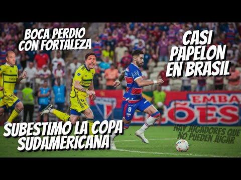 DURA DERROTA de BOCA en BRASIL por la Copa Sudamericana Juega a la Ruleta Rusa