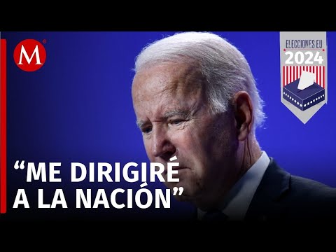 Joe Biden dará mensaje a la nación desde la Oficina Oval