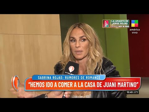Sabrina Rojas y Juan Martino: ¿Sólo amigos?