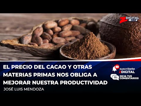El precio del cacao y otras materias primas nos obliga a mejorar nuestra productividad
