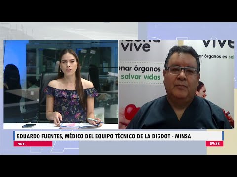 Noticias Mañana | Eduardo Fuentes, médico del equipo técnico de la DIGDOT MINSA - 09/03/2023