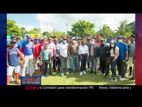 Alcaldía de Santo Domingo Norte remoza Play de Béisbol El Mamey de Villa Carmela