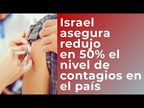 Israel ve luz al final de túnel tras vacunación contagios se reducen un 50%