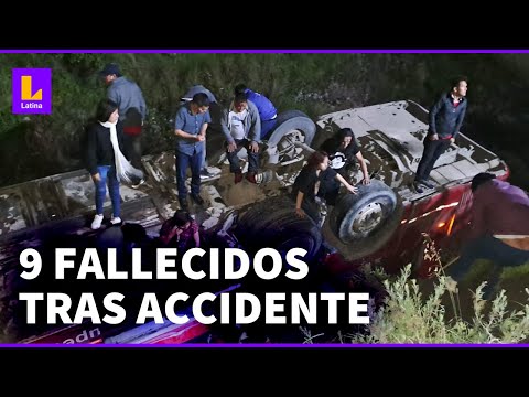 Huarochirí: Al menos 9 muertos y más de 20 heridos dejó accidente en la Carretera Central