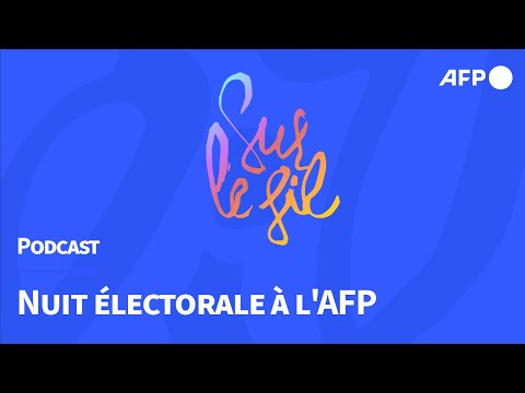 Législatives en France: une nuit de couverture à l'AFP