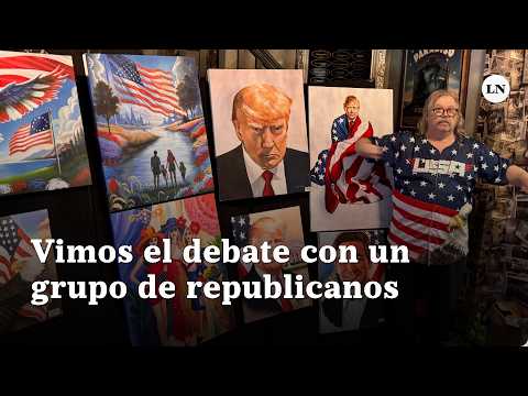 Así se vivió el debate presidencial con republicanos: qué piensan de Milei, la Argentina y de Biden