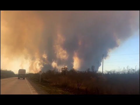Incendios en Municipios de Roboré y San Matías se descontrolan