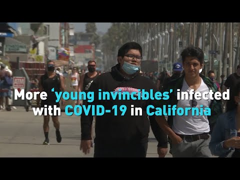 More ‘young invincibles’ infected with COVID-19 in California