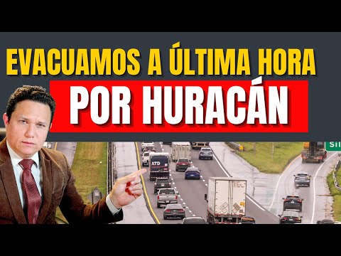 ME TOCÓ EVACUAR ANTE AMENAZA DE VIENTOS DE MÁS DE 120 MPH DE HURACÁN MILTON