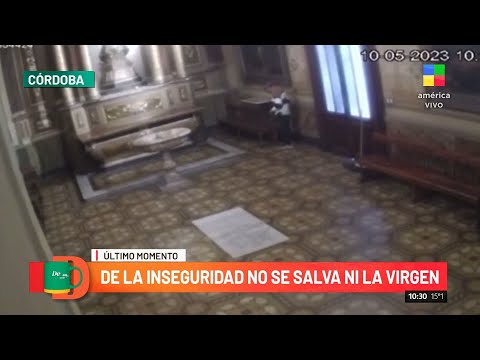 Córdoba: de la inseguridad no se salva ni la Virgen