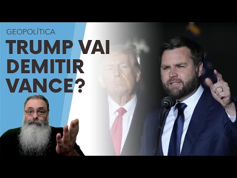 RUMORES que TRUMP estaria ARREPENDIDO da ESCOLHA de JD VANCE como VICE e PRETENDE MUDAR a ESCOLHA