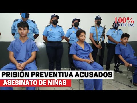 Dictan prisión preventiva para acusados de asesinato de niñas de Ciudad Belén