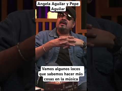 Pepe Aguilar reconoce el talento de Angela y ella misma se produce y graba él sólo corrige errores