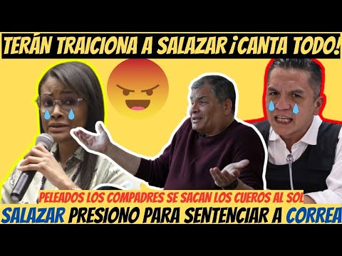 ¡La caída de Diana Salazar! Ex Juez Wilman Terán TRAICIONA a SALAZAR y CANTA TODO