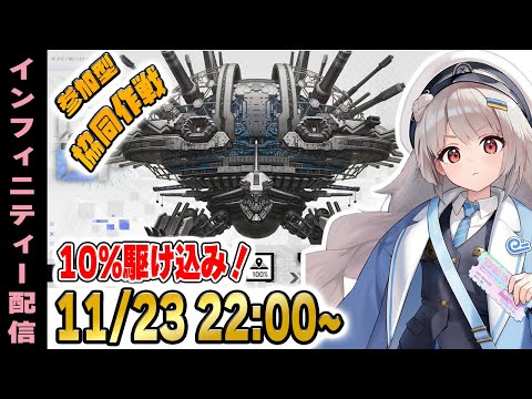 BGMがスノボでゲレンデって感じじゃない？メガニケ協同作戦参加型配信！10％を逃すな！駆け込み配信【勝利の女神NIKKE】
