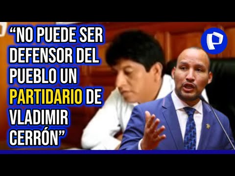 Alejandro Muñante sobre Josué Gutiérrez: No puede ser defensor del Pueblo un partidario de Cerrón