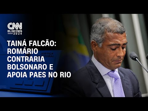 Tainá Falcão: Romário contraria Bolsonaro e apoia Paes no Rio | BASTIDORES CNN