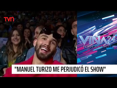 Lucho Miranda: “Manuel Turizo me perjudicó todo el show cuando levantó la mano” | #ArribaViña