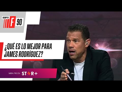 ¡Debate en ESPNF90 Colombia!: ¿Qué es lo mejor para James Rodríguez?