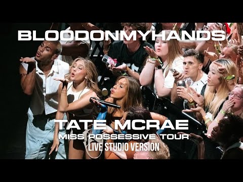 Tate McRae - bloodonmyhands (feat. Flo Milli) - The Miss Possessive Tour (Live Studio Version)