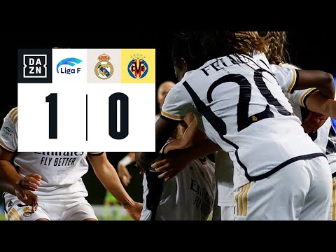 Real Madrid CF vs Villarreal CF (1-0) | Resumen y goles | Highlights Liga F