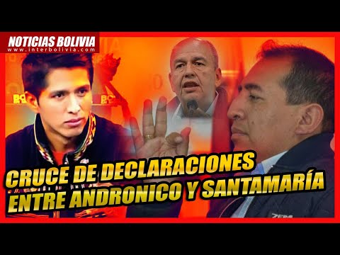 ? Santamaria responde a Andrónico y lo llama “ignorante” politiquero dirigido desde Argentina ?