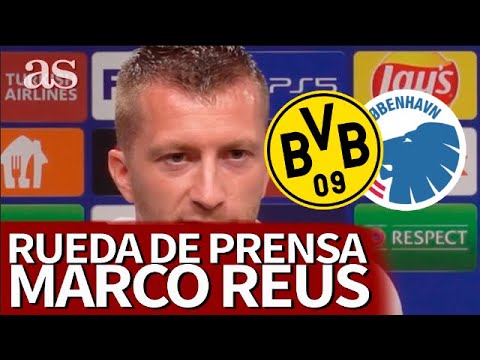 CHAMPIONS | MARCO REUS habla como CAPITÁN del BORUSSIA DORMUND antes del inicio de la UCL | AS