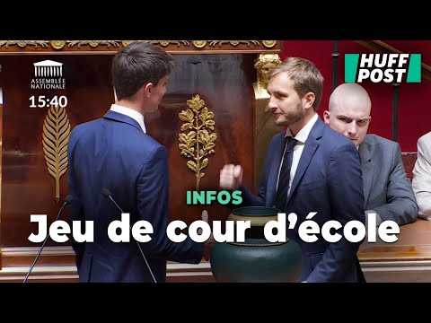 L’astuce de ce député LFI pour ne pas serrer la main de son collègue RN