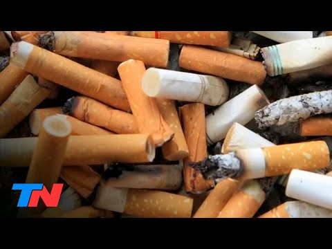 Buscan sancionar a los que tiren colillas de cigarrillos en las calles porteñas