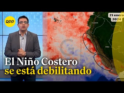 Evolución de la primera quincena del Fenómeno El Niño