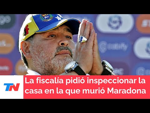 Muerte de Maradona: la fiscalía pidió inspeccionar la casa del country en la que murió