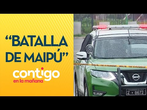 ASALTOS Y BALACERAS: La batalla de Maipú contra la delincuencia - Contigo en la Mañana