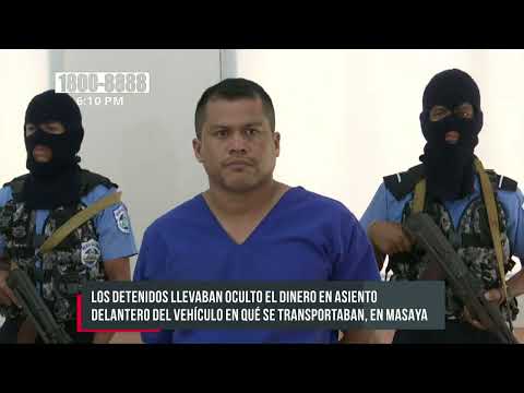 Incautan en Masaya más de 150 mil dólares ocultos en vehículo - Nicaragua