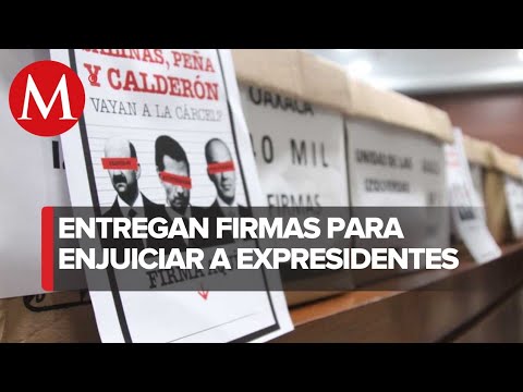 En Oaxaca contabilizan firmas para pedir consulta sobre juicio a ex presidentes