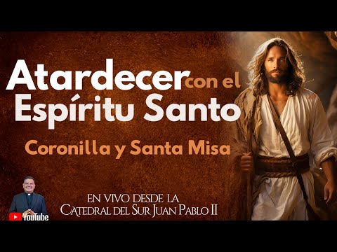 EN VIVOATARDECER CON EL ESPÍRITU SANTO I CORONILLA Y SANTA MISA I PadreOscarDeLaVega