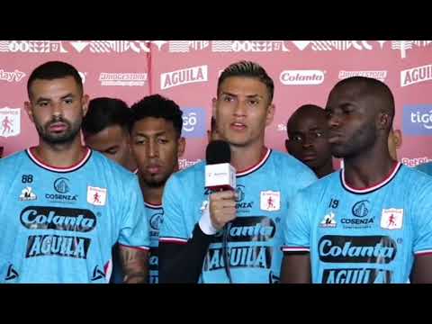 Rueda de prensa de América respaldo a Lucas González DT Adrián Ramos | Edwin Cardona | John García.