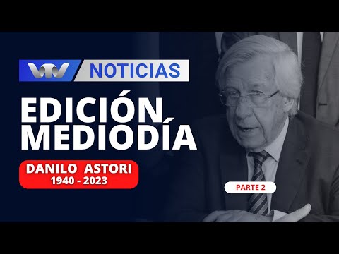 Edición Mediodía 10/11 | Conmoción en el Frente Amplio tras el fallecimiento de Danilo Astori